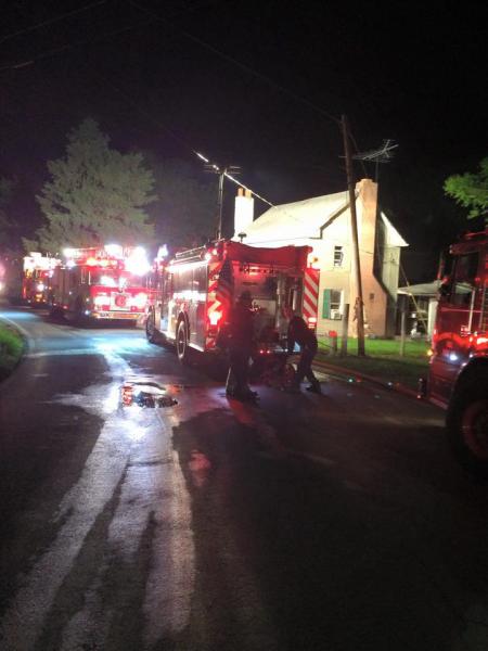 Harpers Ferry Road House Fire 2015
